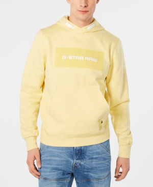 yellow g star hoodie