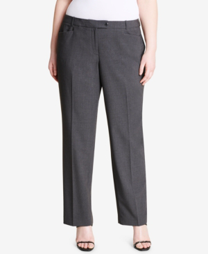calvin klein plus size dress pants