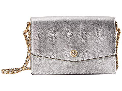 tory burch metallic purse