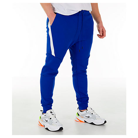 blue nike tech fleece joggers