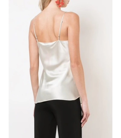 Shop Nili Lotan Camisole Top In Ivory