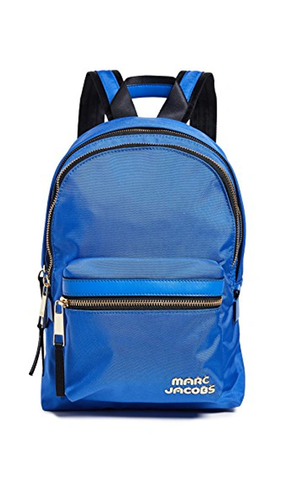 Shop Marc Jacobs Medium Backpack In Dazzling Blue