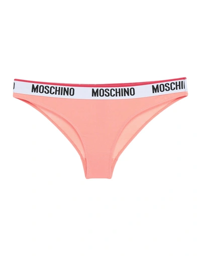 Shop Moschino Briefs In Pastel Pink