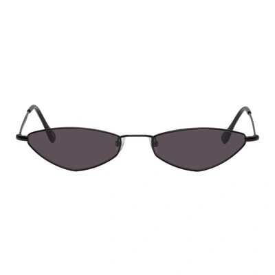 Shop Andy Wolf Black Eliza Sunglasses In A Black