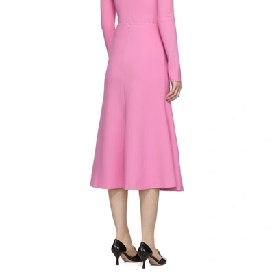 Shop A.w.a.k.e. Mode Pink Flared Skirt