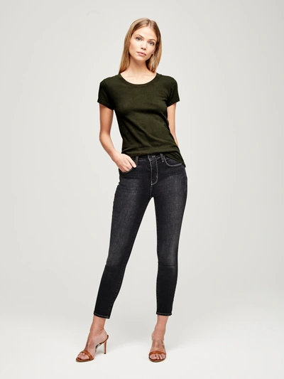 Shop L Agence Cory Tee In Army Green