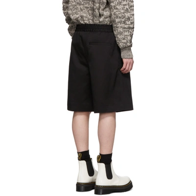 Shop Acne Studios Black Richard Shorts