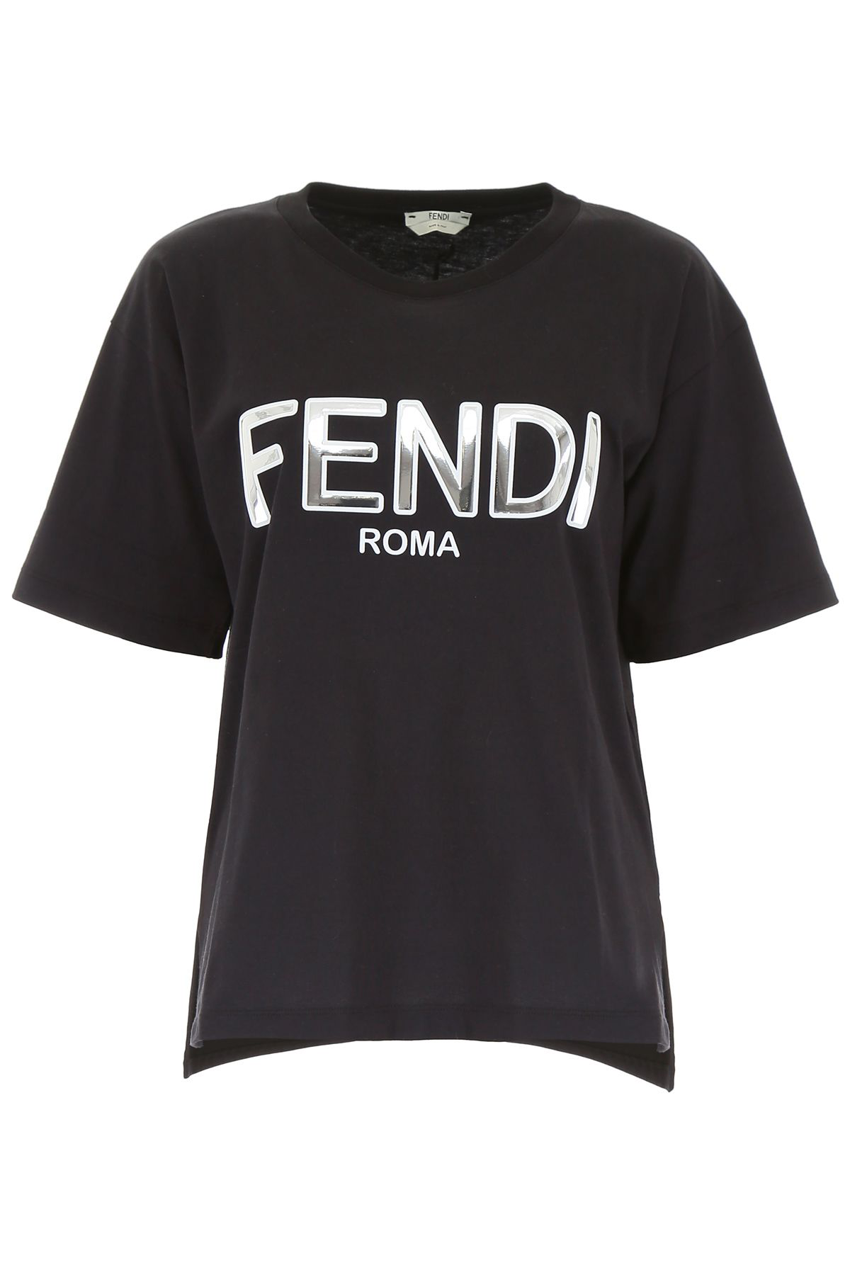 fendi roma black t shirt