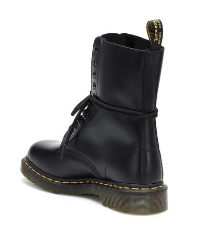 Shop Marc Jacobs X Dr. Martens Leather Ankle Boots In Black