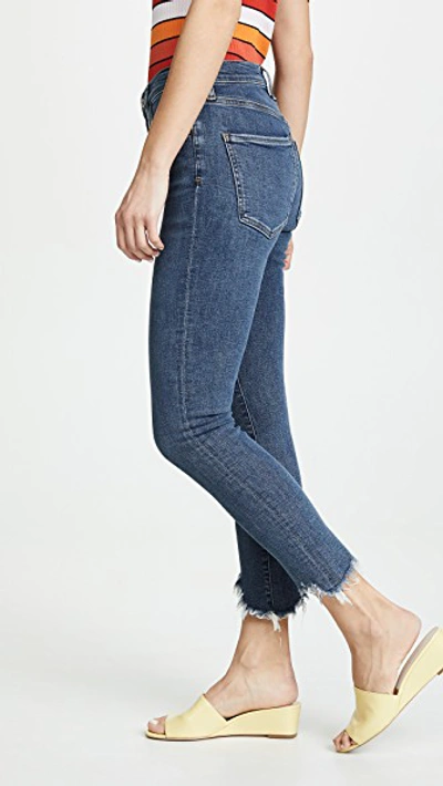 Shop Agolde Hi Rise Sophie Skinny Crop Jeans In Discretion