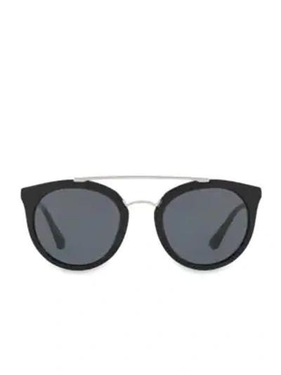 Shop Prada 52mm Phantos Sunglasses In Black