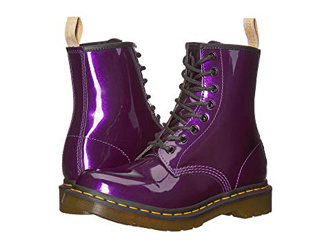 dr martens metallic purple