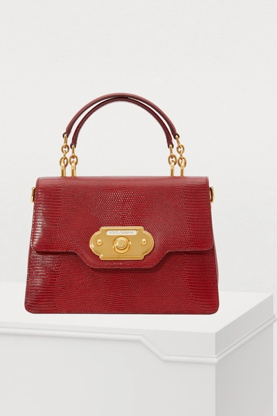 Shop Dolce & Gabbana Welcome Top Handle Bag