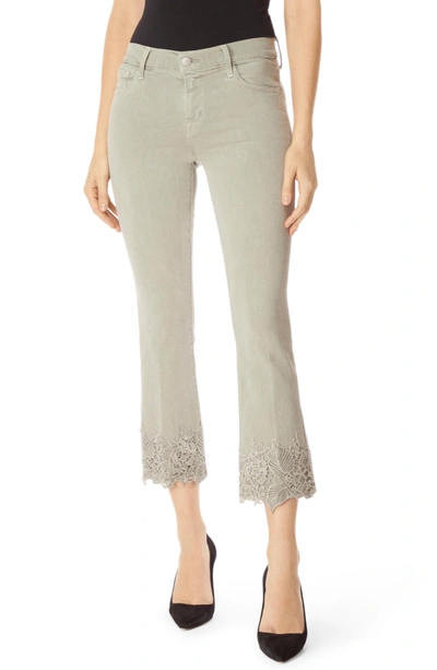 Shop J Brand Selena Crop Bootcut Jeans In Faded Gibson