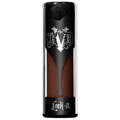 Shop Kat Von D Lock-it Full-coverage Long-wear Matte Liquid Foundation Deep 83 C 1 oz/ 30 ml