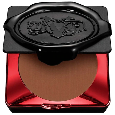 Shop Kat Von D Lock-it Powder Foundation 230 Rich Deep 0.31 oz/ 9.0 G