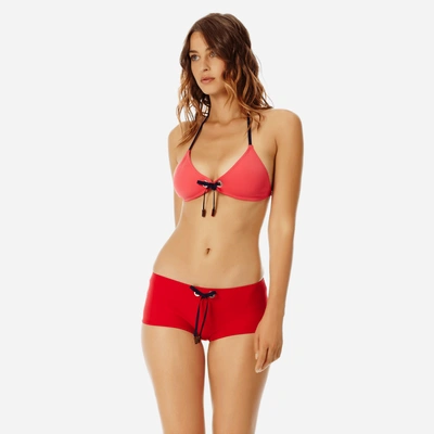 Shop Vilebrequin Women Swimwear - Women Shortie Bikini Bottom Neoprene - Swimwear - Febe In Red