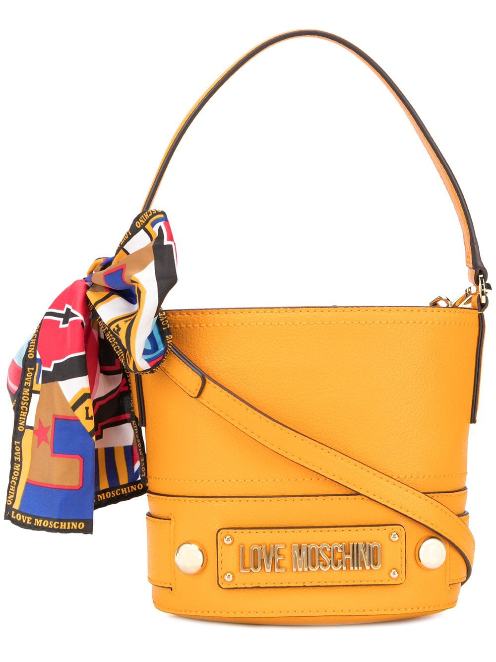 moschino yellow bag