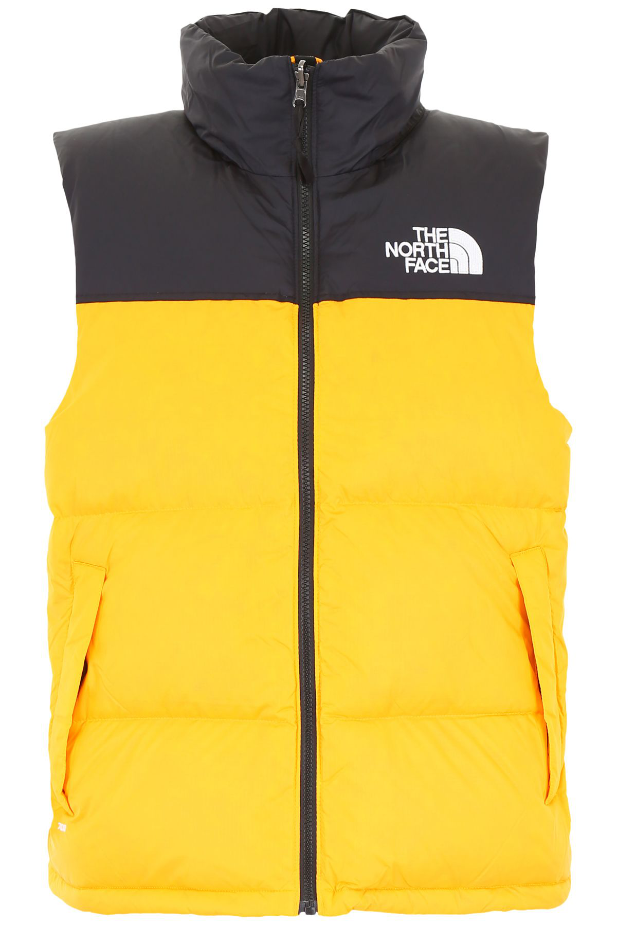 north face nuptse zinnia orange