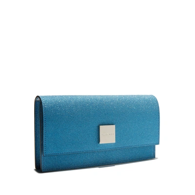 Shop Casadei Pochette In Ariel