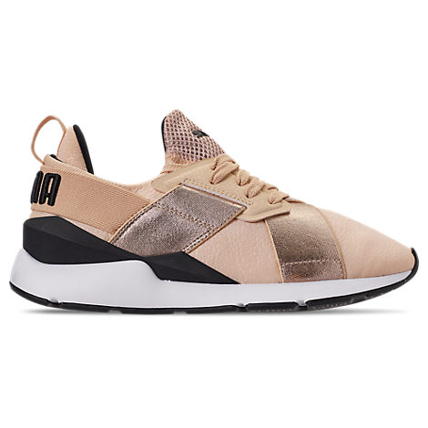 puma women's muse metallic casual sneakers