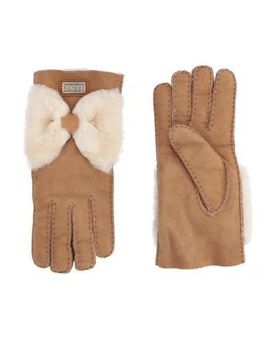Shop Australia Luxe Collective Gloves In Khaki
