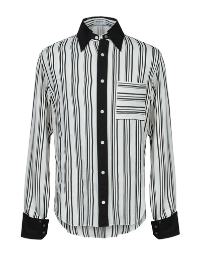 Shop Ports 1961 Striped Shirt In Ivory