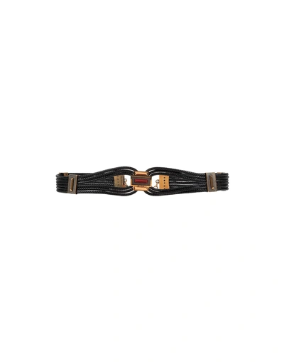 Shop Etro Regular Belt In Black