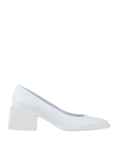 Shop Jil Sander Pumps In White