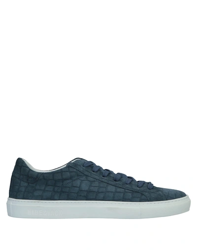 Shop Hide & Jack Man Sneakers Blue Size 11.5 Soft Leather