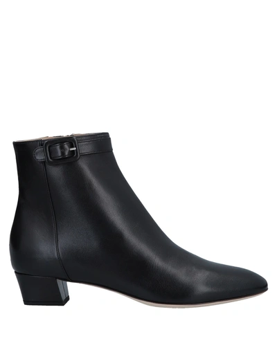 Shop Sergio Rossi Ankle Boots In Black