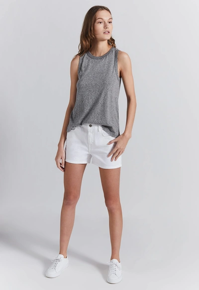 Shop Current Elliott The Muscle Tank In Heather Grey - 0 Years Worn