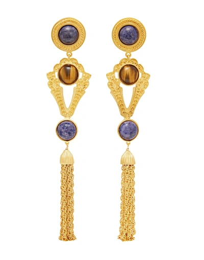 Shop Ben-amun Earrings In Gold