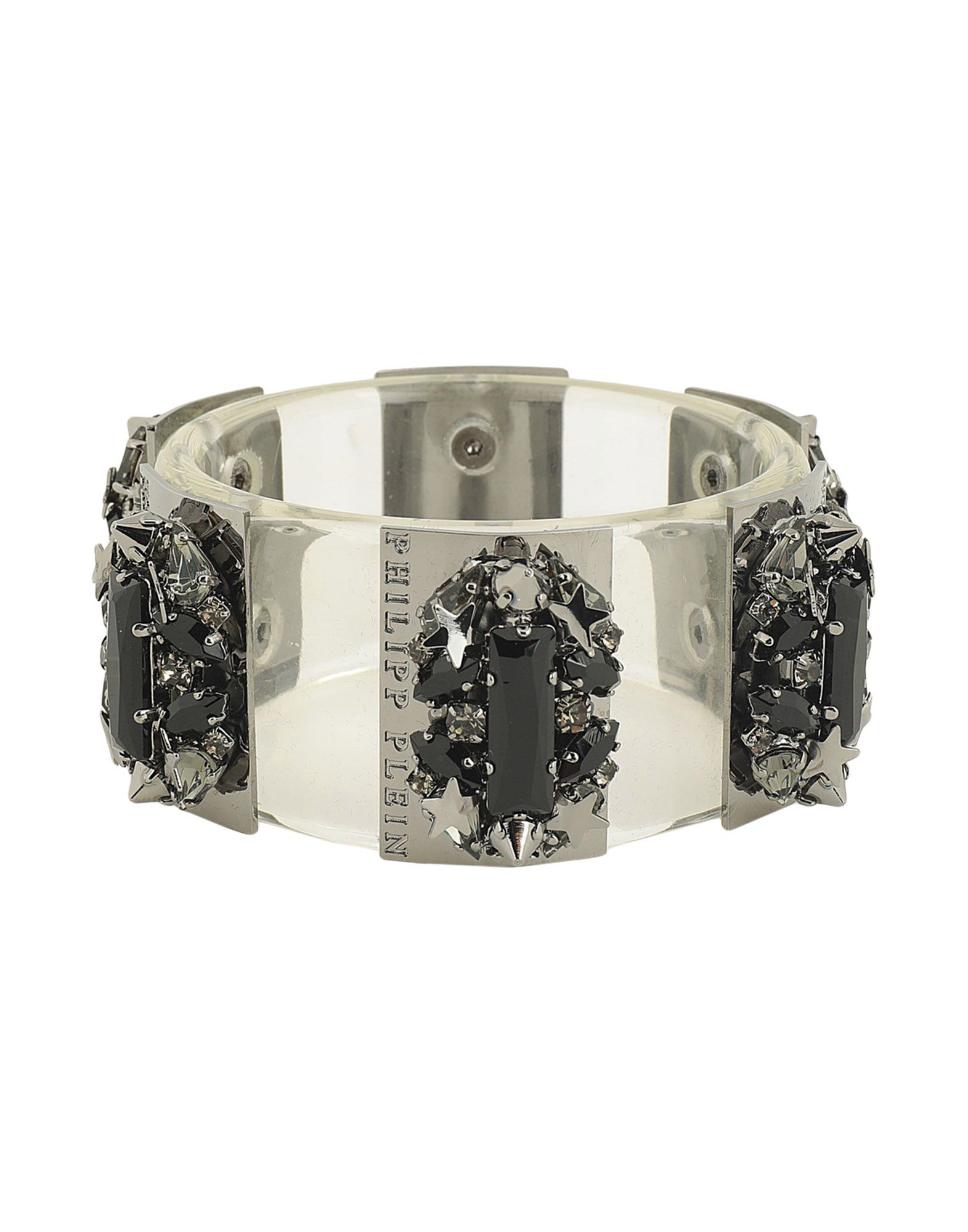 Philipp Plein Bracelet In Black | ModeSens