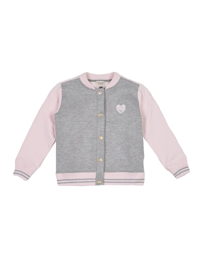 Shop Armani Junior Jackets In Grey