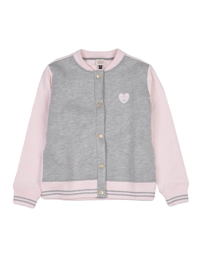 Shop Armani Junior Jackets In Grey
