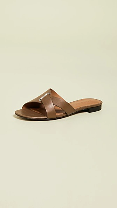 Shop Robert Clergerie Aston Slides In Birch