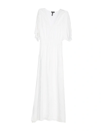 Shop Christies Long Dress In Ivory