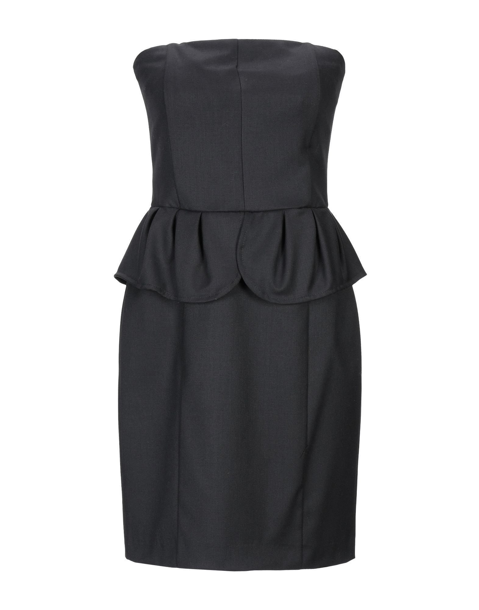 Divina Short Dress In Black | ModeSens