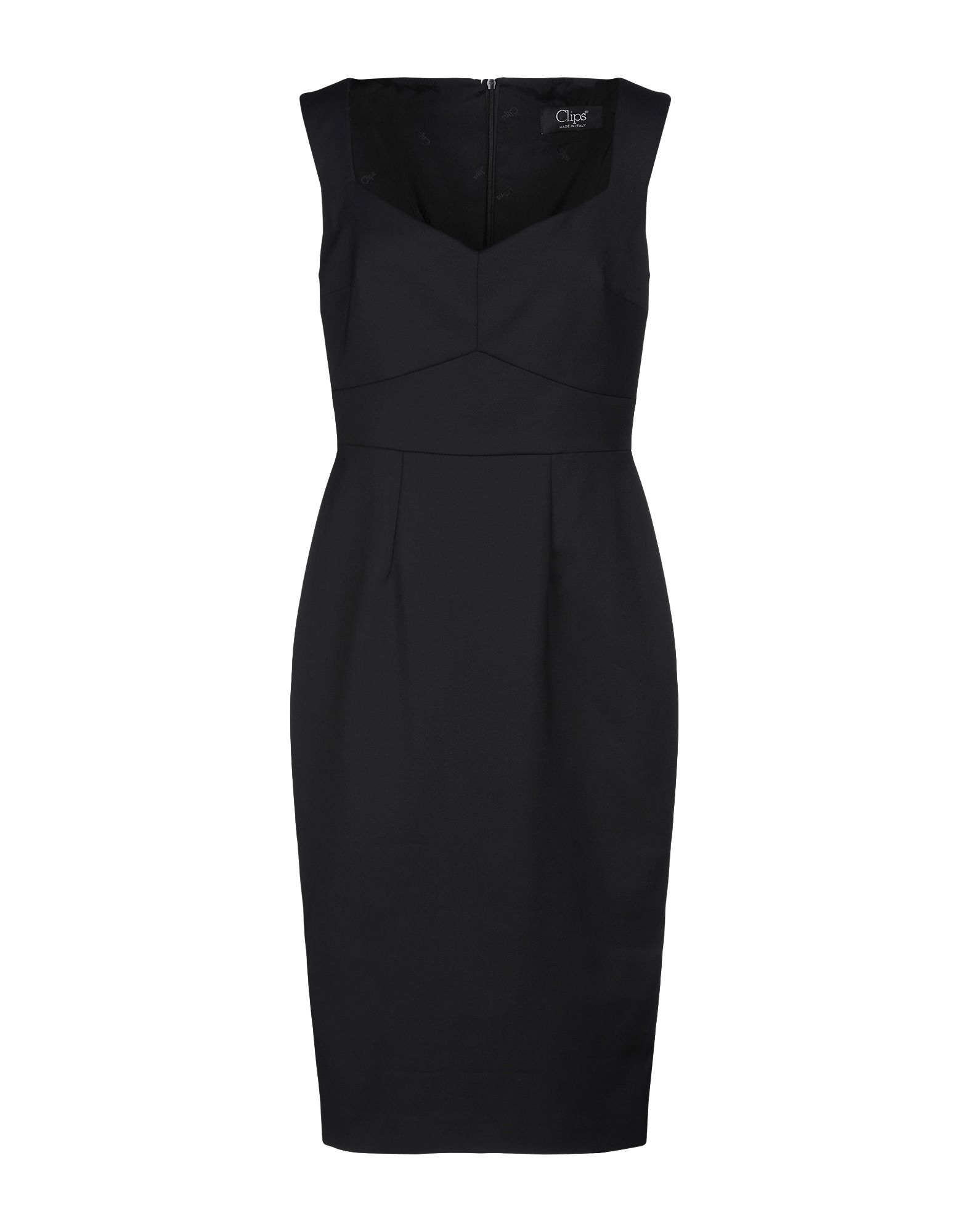 Clips Knee-length Dress In Black | ModeSens