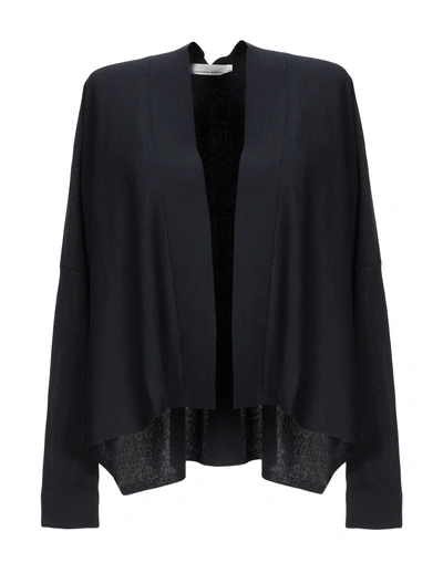 Shop Liviana Conti Cardigans In Dark Blue