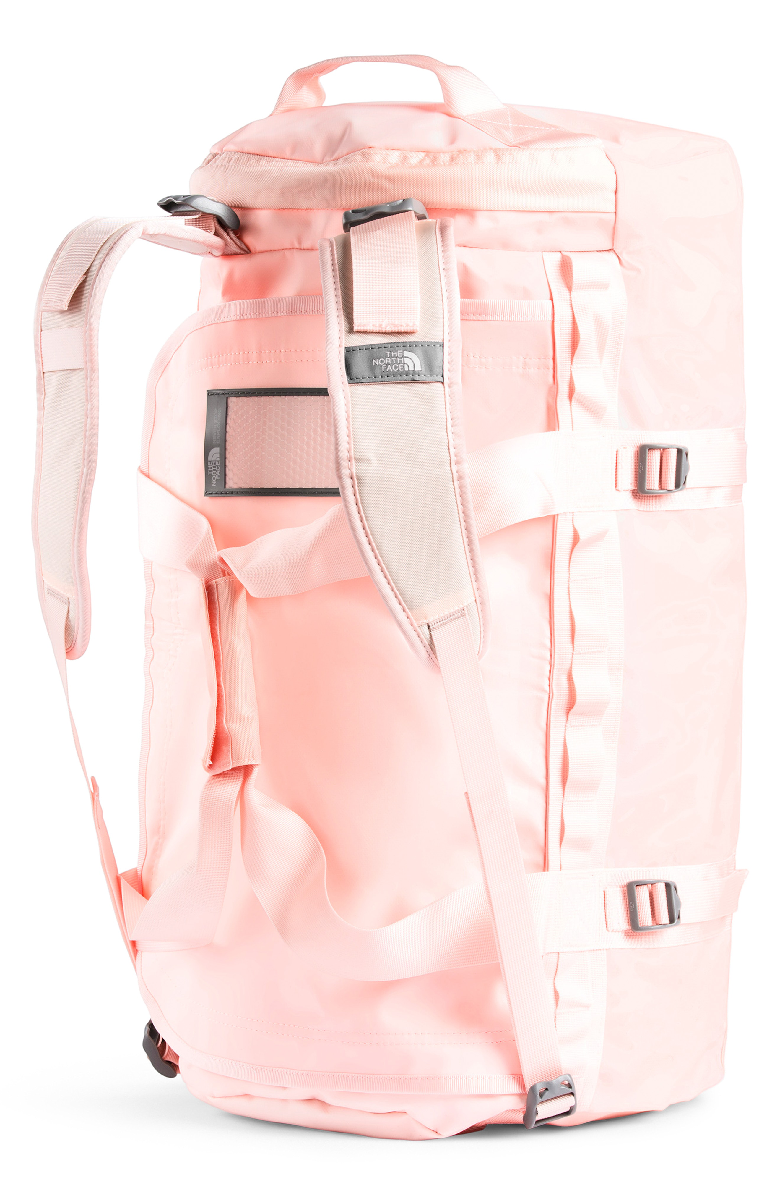 pink north face bag