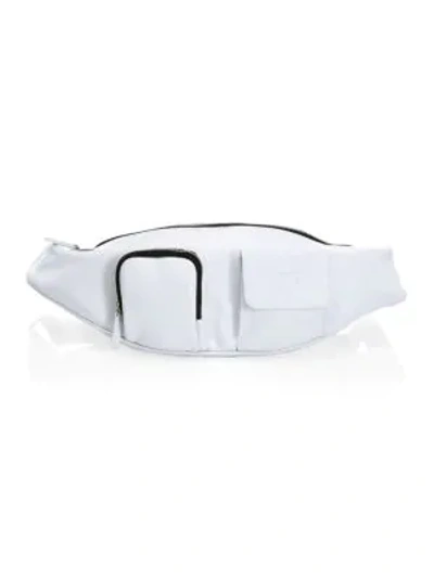 Shop Avec La Troupe Major Belt Bag In White