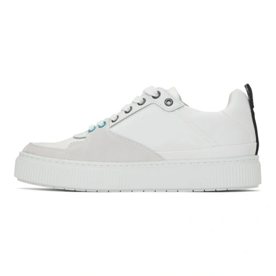 Shop Diesel White S-danny Sneakers