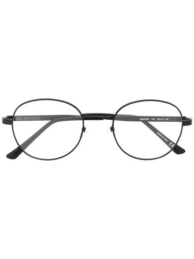 Shop Balenciaga Bb0036o Eyeglasses In Black