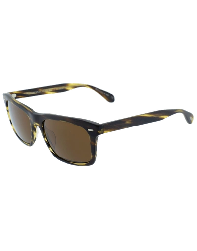 Shop Oliver Peoples Brodsy Sunglasses In Coco