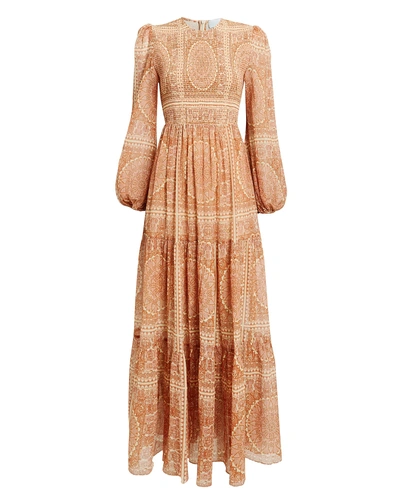 Primrose paisley top crinkle dress