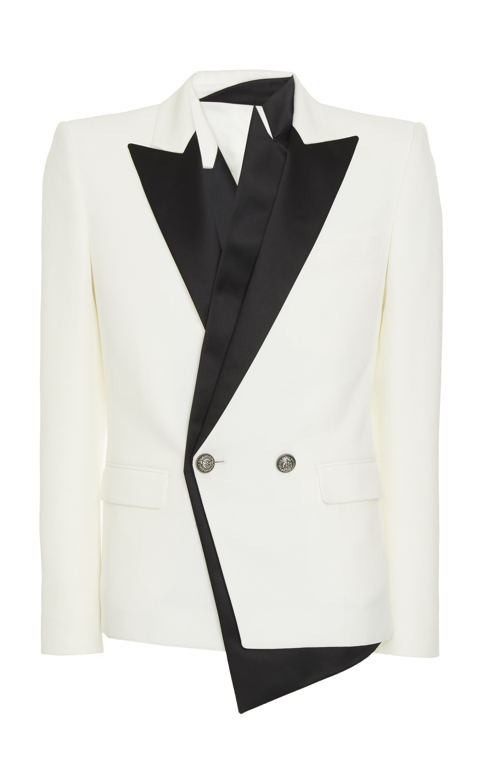 balmain white jacket