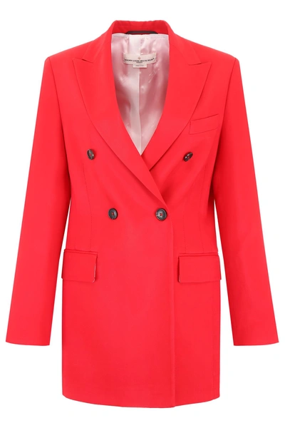 Shop Golden Goose Tailoring Jacket In Red|rosso