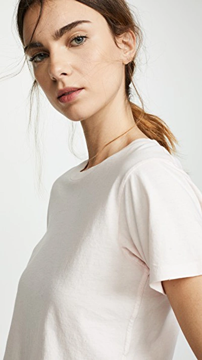 Shop Amo Babe Tee In Pale Pink